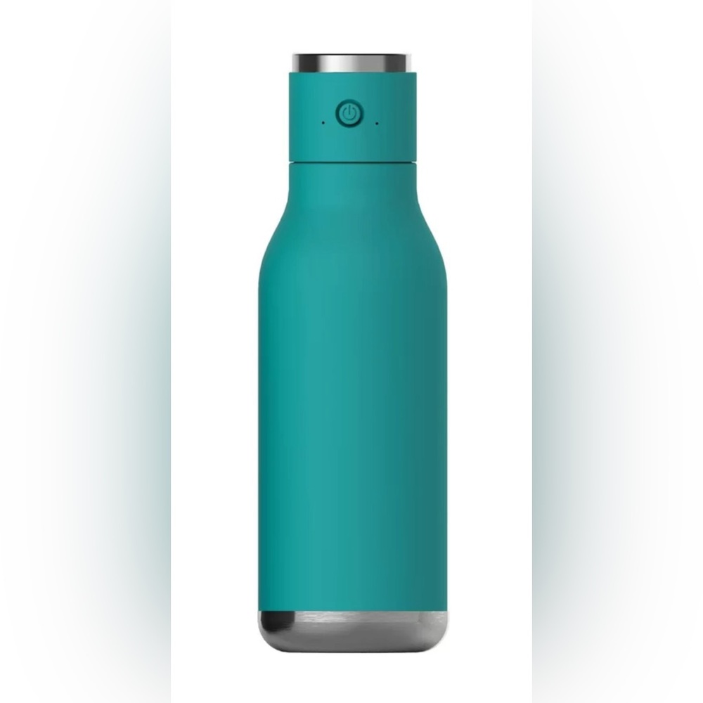 Asobu. Wireless, vacuum insulated water bottle. Teal